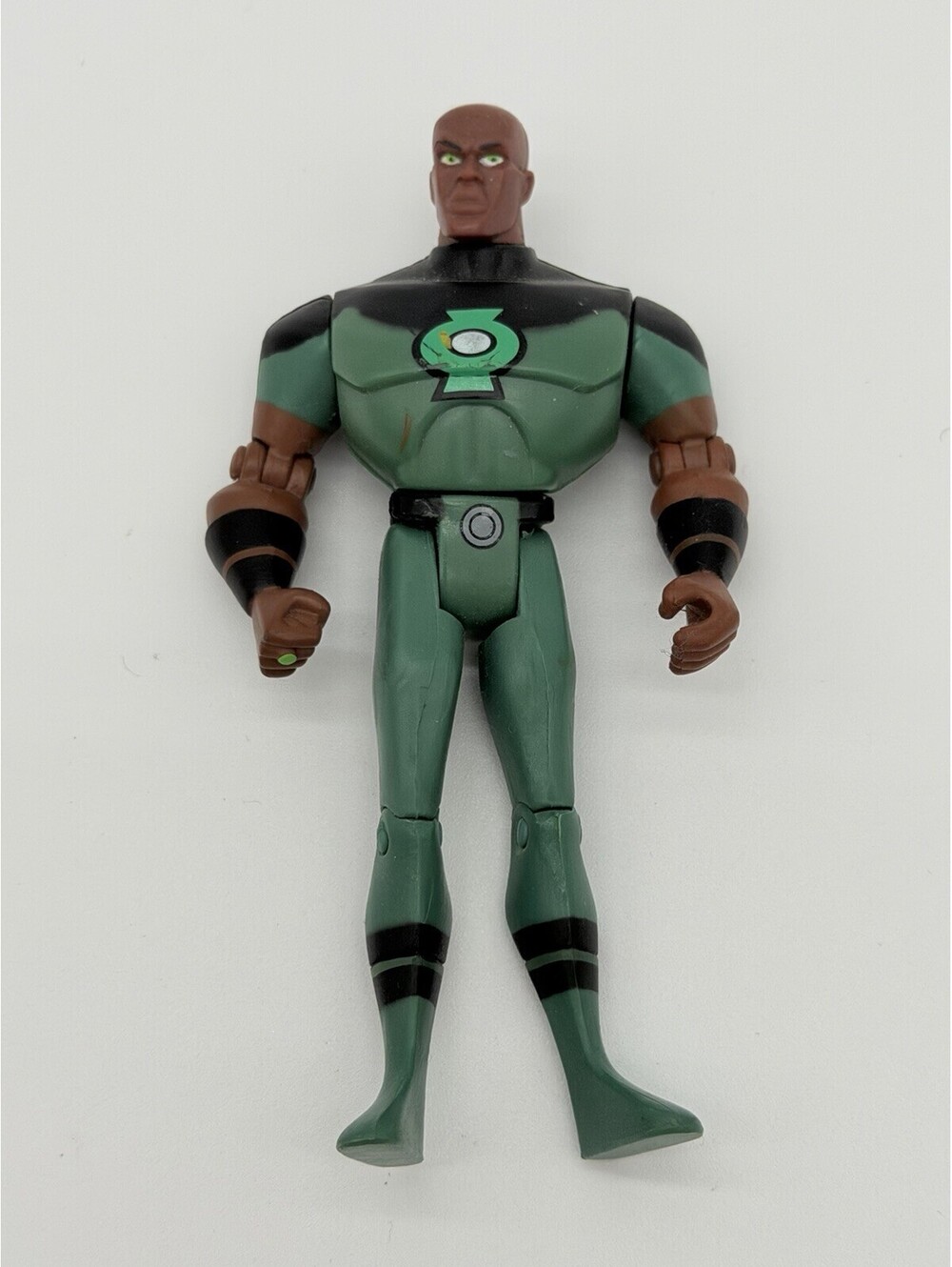 John Stewart Green Lantern Action Figure 2003 4.5 Inch Justice League Unlimited